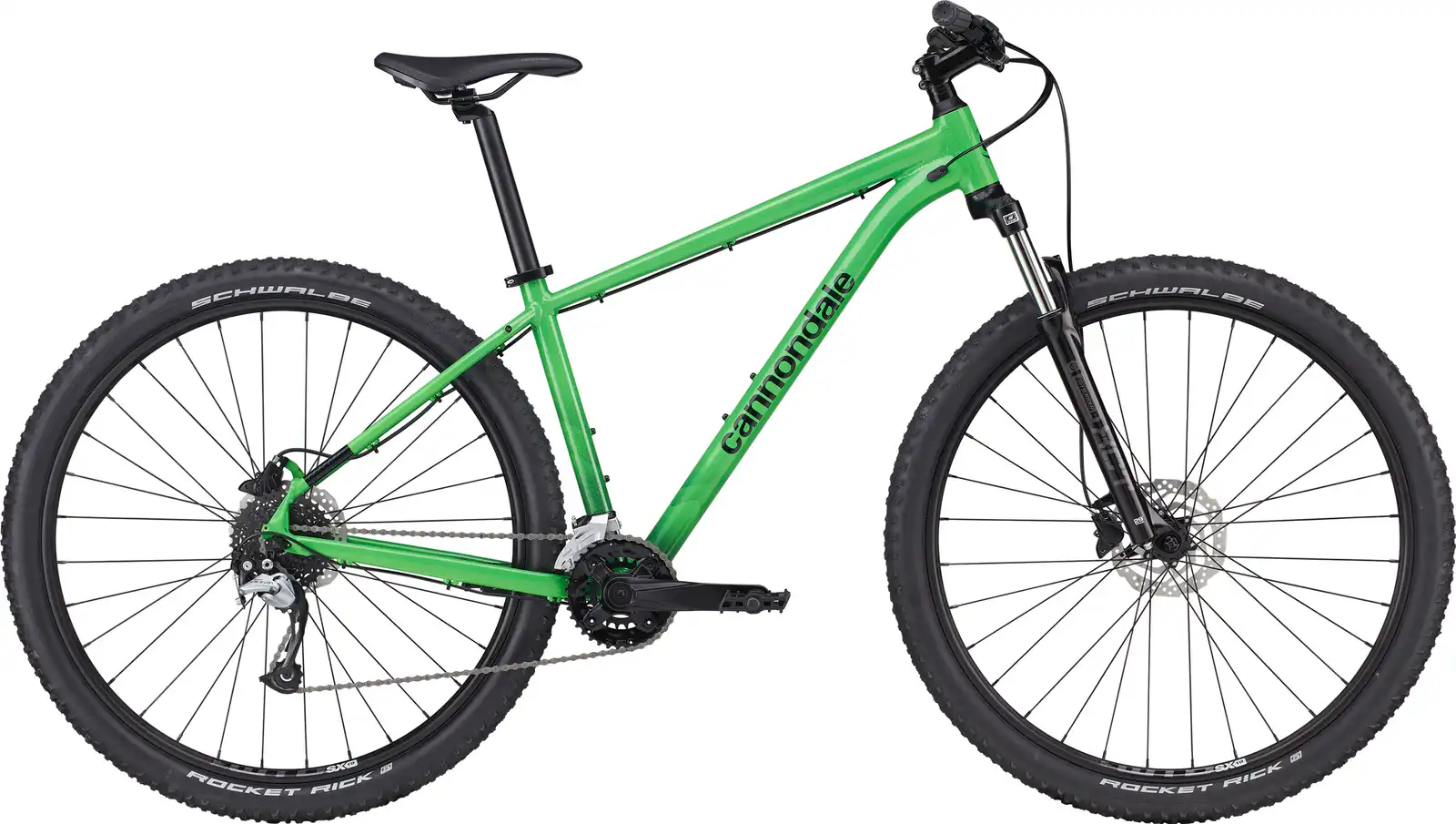 Cannondale Trail 7 hardtail-maastopyörä polulla
