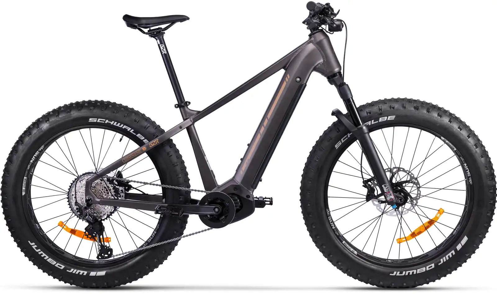GZR Dominanc-e 3.0 sähköfatbike 19 tuuman rungolla