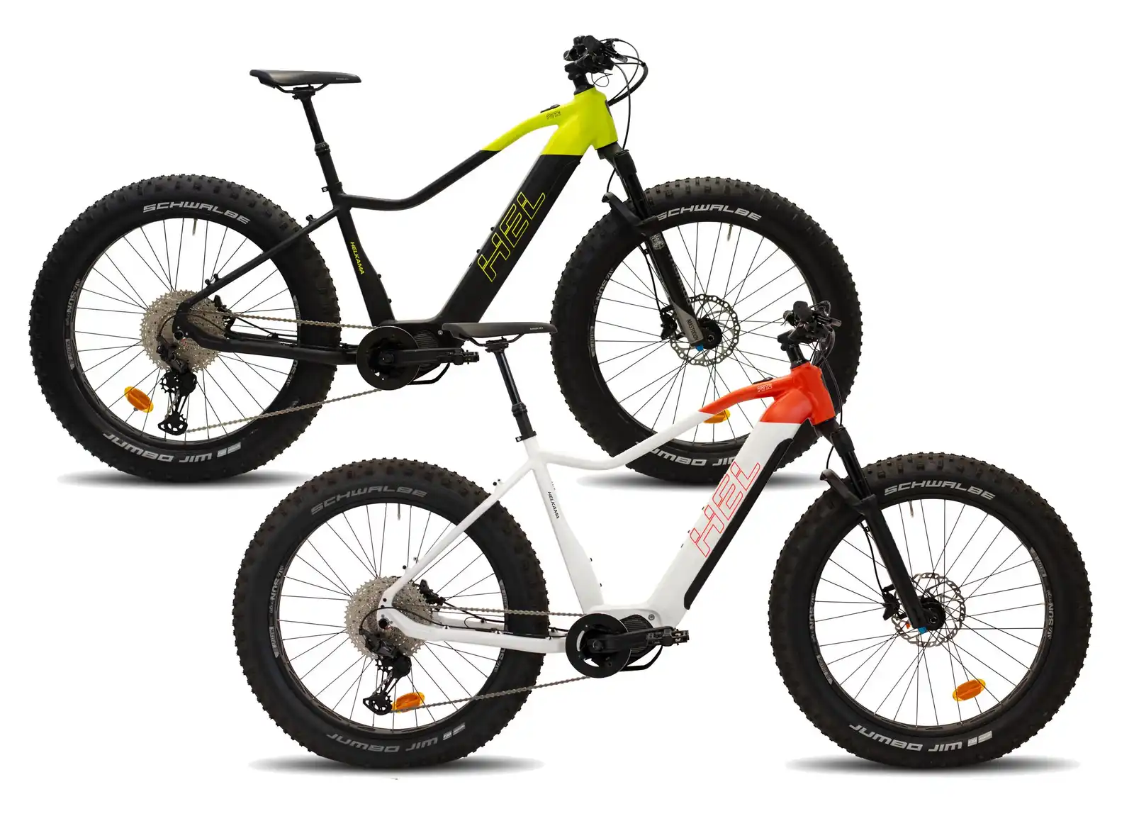 Helkama FE12 Jousto sähköfatbike Manitou-etujousituksella
