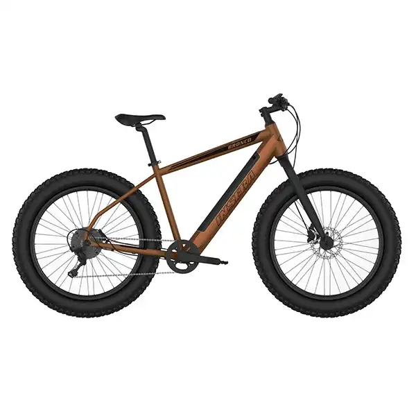 Insera Bronco 26 tuuman sähköfatbike leveillä renkailla