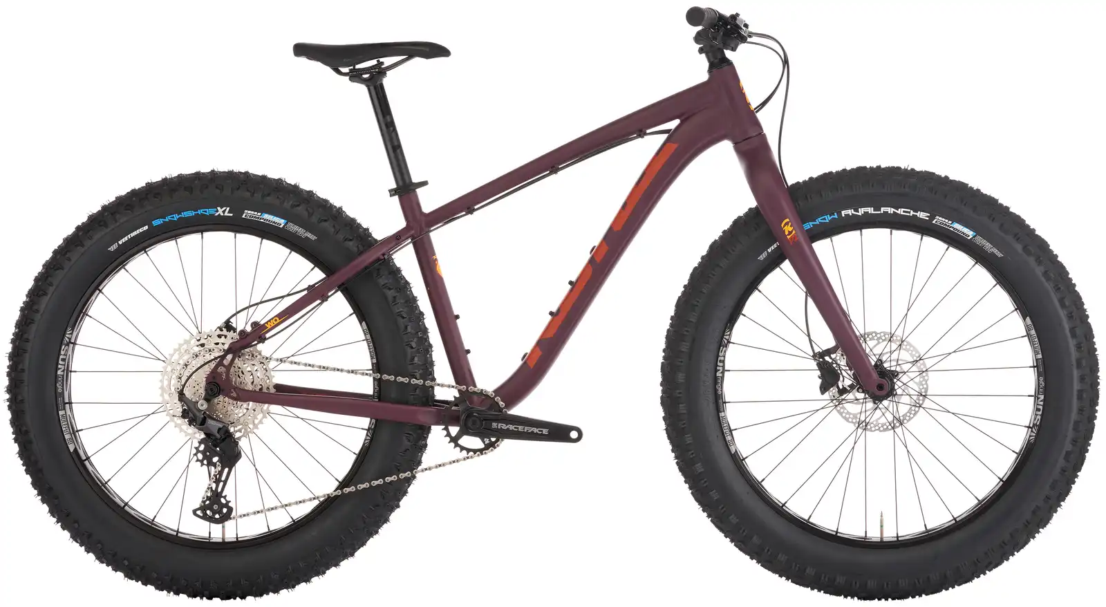 Kona Wo fatbike 26×4,8 tuuman renkailla hangella