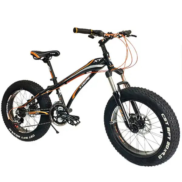X-TREME Mini fatbike 20 tuuman renkailla ja 4 tuuman katurenkailla