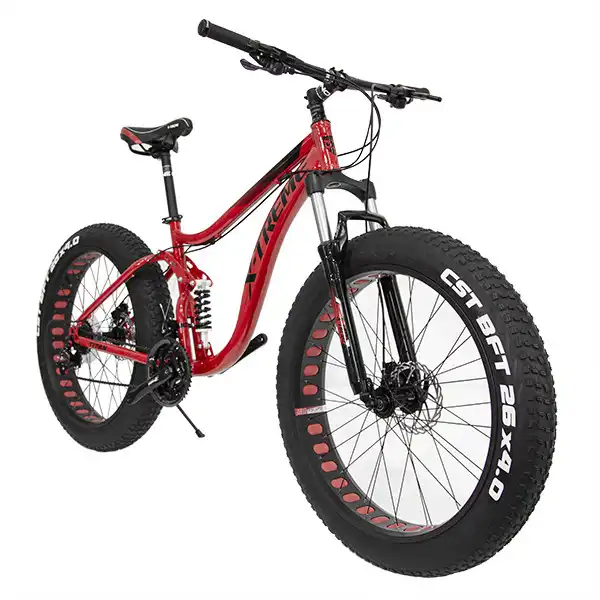 X-TREME Titan täysjousitettu fatbike 26 tuuman renkailla